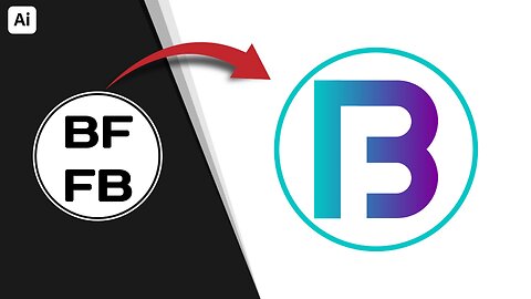 FB-BF Logo Design in Pixellab | Logo Design Course | Pixellab Tutorial