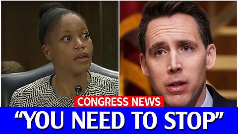 'YOU ARE INSANE' Josh Hawley Has An INTENSE Showdown With EXTREME Leftist.. She Went Into A MELTDOWN