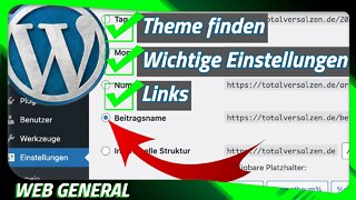 WordPress die wichtigste Einstellung für Anfänger [deutsch]