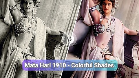 Unbelievable Transformation: See Mata Hari Photos Come to Life in Stunning Color!