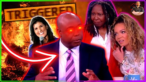 Tim Scott TRIGGERS The View Cast By Being a Successful Black Man! Nikki Haley is Too White for CNN?