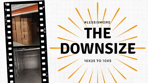 The Downsize: You can feel 1000 lbs lighter after a declutter and/or downsize
