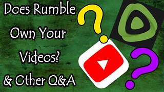 Q&A for Viewers and Creators on Rumble and Youtube