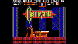 Castlevania ( Nintendo / NES ) - ( FULL GAME ) - Longplay / Playthrough