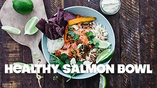 Sheet Pan Salmon Bowl Recipe