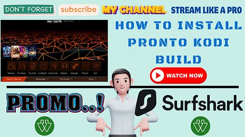 Pronto Kodi build - How To Install Pronto Kodi Build