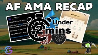 Forex Shark AMA Recap in less than 2 minutes! | Animal Farm Launch Dates