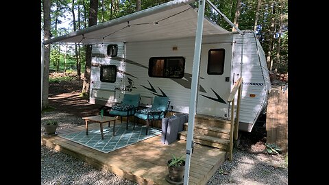 The great outdoors with Agnes and Brandon in upstate New York