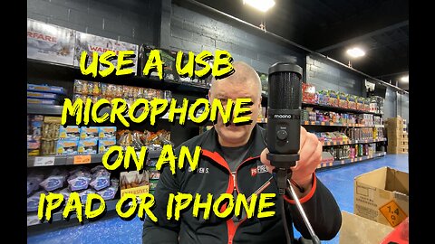 Use a USB Microphone on an iPad/Phone