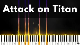 Attack on Titan - Vogel im Kfig - Piano Tutorial