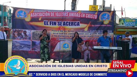 82° SERVICIO A DIOS EN EL MERCADO MODELO DE CHIMBOTE