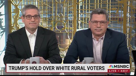 Morning Joe Features Authors Who Impugn Rural Voters As Racist Rubes
