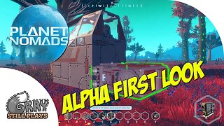 Planet Nomads | Alpha Gameplay First Look! An Upcoming Procedurally Generated Survival Space Game!