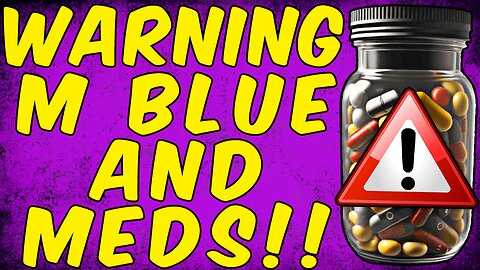 WARNING METHYLENE BLUE & MEDICATION DANGEROUS INTERACTIONS!
