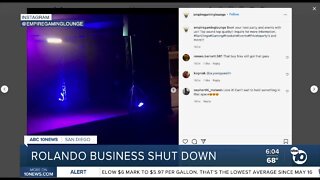 Rolando business shut down