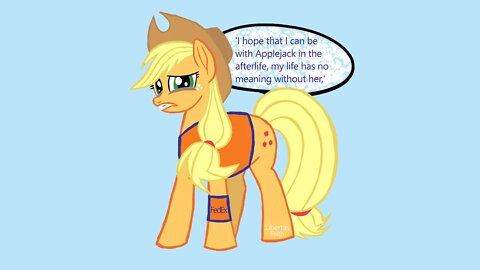 My Little Pony Applejack FedEx Timelapse Drawing