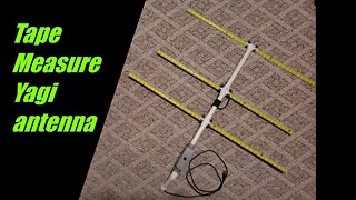 DIY Tape measure Yagi