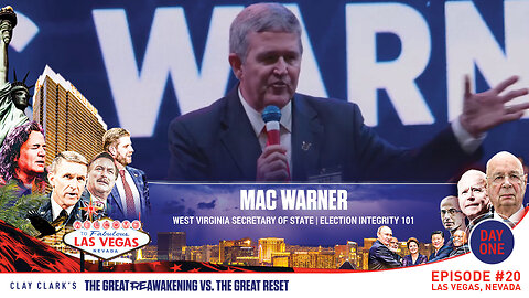 Mac Warner | West Virginia Secretary of State | Election Integrity 101 | ReAwaken America Tour Las Vegas | Request Tickets Via Text At 918-851-0102