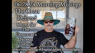 Morning Musings 06.28.24: The Great Debate?