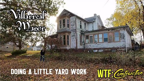 We get a little yard work done on the #CheapOldHouse