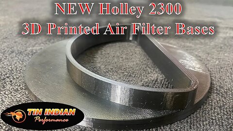 3D Printed Holley 2300 Air Filter Bases New Product