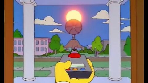 1995 episode of the Simpsons, Mr. Burns, built a giant shade that blocked out the sun