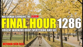 FINAL HOUR 1286 - URGENT WARNING DROP EVERYTHING AND SEE - WATCHMAN SOUNDING THE ALARM