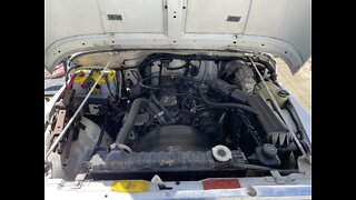 Jeep wrangler engine cleaning