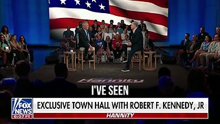 Robert F Kennedy Jr appears on town hall with Hannity