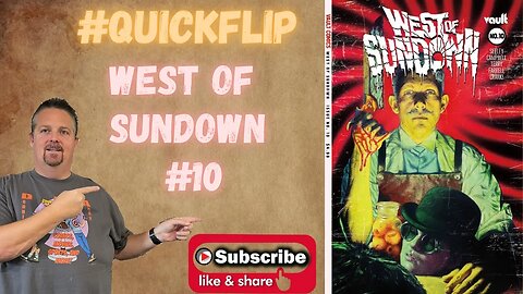 West of Sundown #10 Vault Comics #QuickFlip Comic Book Review Campbell,Tim Seeley,Jim Terry #shorts
