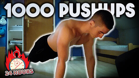 1000 PUSHUPS IN 1 DAY - Is It Possible?