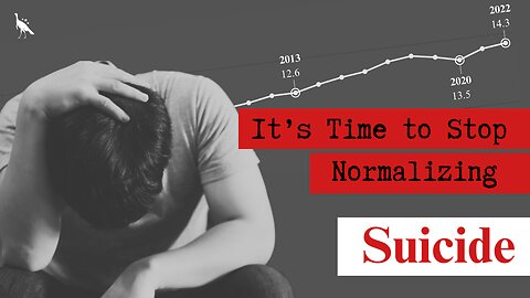 It's Time to Stop Normalizing Suicide