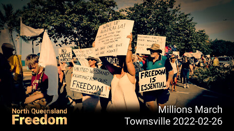 Millions March Townsville 2022-02-26