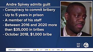 Detroit City Councilman Andre Spivey to resign after pleading guilty to bribery charge