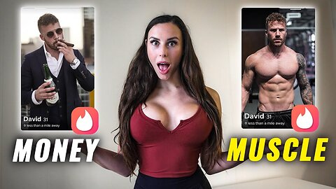 Tinder Experiment: Do Girls Want Money or Muscle?