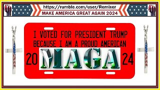 I VOTED FOR PRESIDENT TRUMP BECAUSE I AM A PROUD AMERICAN 2024