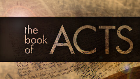 Acts 18:1-28 - Ministry at Corinth