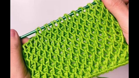 🧶Super Easy Tunisian Crochet Baby Blanket For Beginners