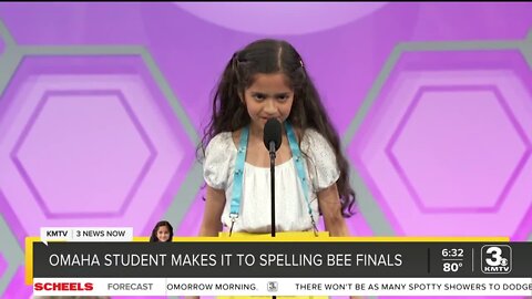 11-year-old Omaha girl was youngest speller in finals of the national bee