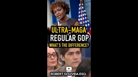 What is the Difference between Ultra-MAGA and regular GOP Voter? #shorts