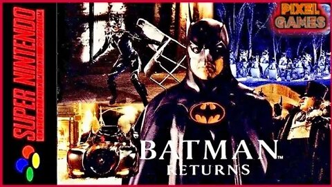 BATMAN RETURNS HD (SUPER NES - 1993) GAMEPLAY 60 FPS. #gameplay #supernes