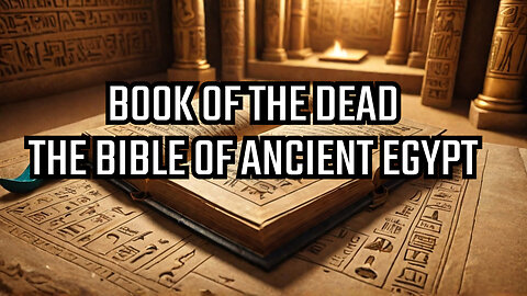 We Learn About the Ancient Egyptian Book of the Dead