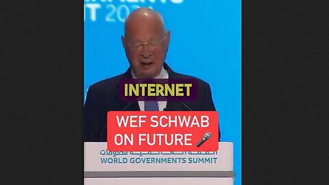 Klaus Schwab-Rothschild On The Future The Satanic Zionists Have Planned