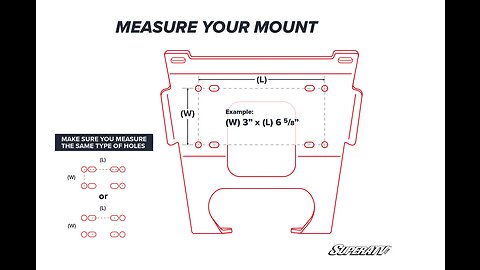 SuperATV 4500 lb Black Ops Winch with Heavy Duty Winch Mounting Plate for 2017-2018 Polaris RZR...