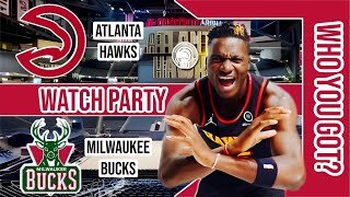 Atlanta Hawks vs Milwaukee Bucks | Live Watch Party Stream | NBA 2023 Season Game 3