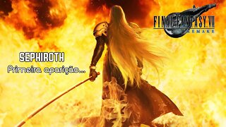 Primeira aparição do Sephiroth - Final Fantasy VII Remake Gameplay PT2 - PT-BR