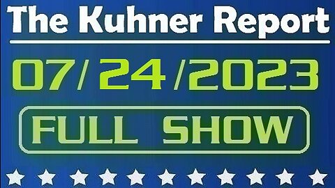 The Kuhner Report 07/24/2023 [FULL SHOW] VP Kamala Harris slams FL Gov. Ron DeSantis and condemns Florida's new curriculum, claims it promotes slavery