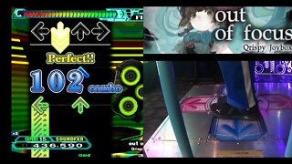 out of focus - EXPERT (15) - 833,430 (A-Grade Clear) on Dance Dance Revolution A20 PLUS (AC, US)