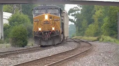 CSX M635 Trash Train from Berea, Ohio September 3, 2022