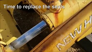 Replacing Hydraulic Cylinder Seals - Part 1 - Preparing to tear down the cylinder